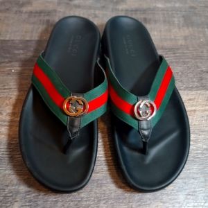 Authentic Gucci Slippers Men's Size 10.5